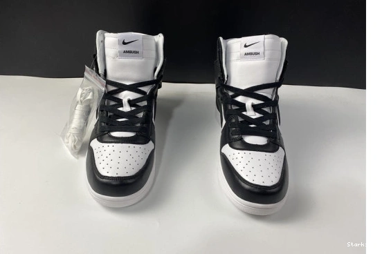 High Dunk Black White CU7544-001 Ambush Nike 1208